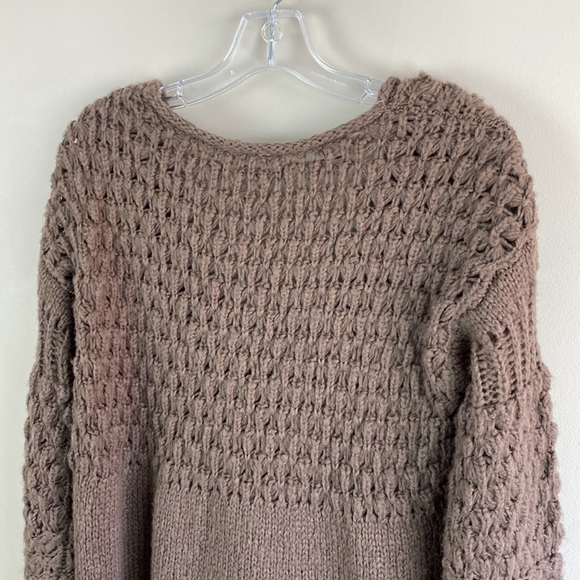Free People Crashing Waves Wool Blend Pullover Sweater Size XS - Picture 11 of 12